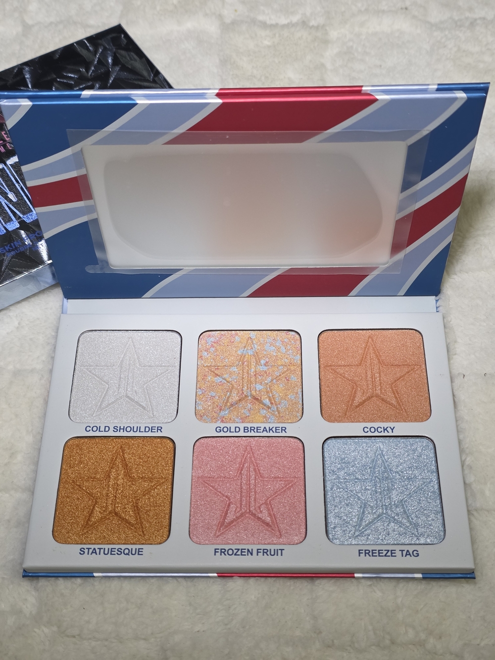 JEFFREE STAR COSMETICS BRAINFREEZE SKIN FROST PRO PALETTE NIB